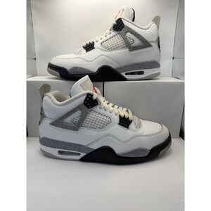 Air Jordan 4 Retro "White Cement" – Size 9